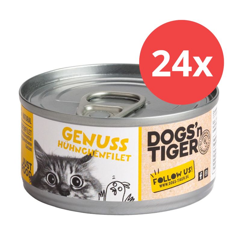 Lot Dogs'n Tiger Filet 24 x 70 g