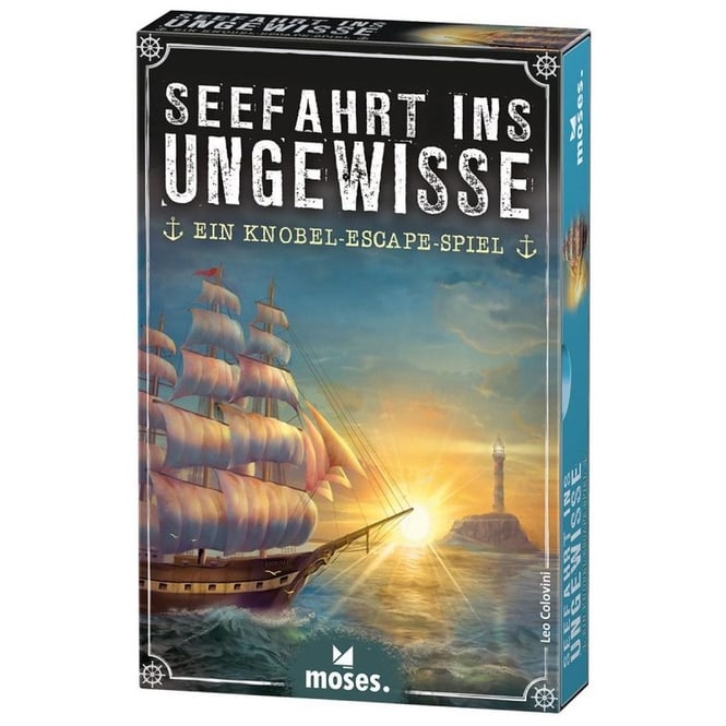 Seefahrt ins Ungewisse - Ein Knobel-Escape-Spiel - Einsteigerlevel
