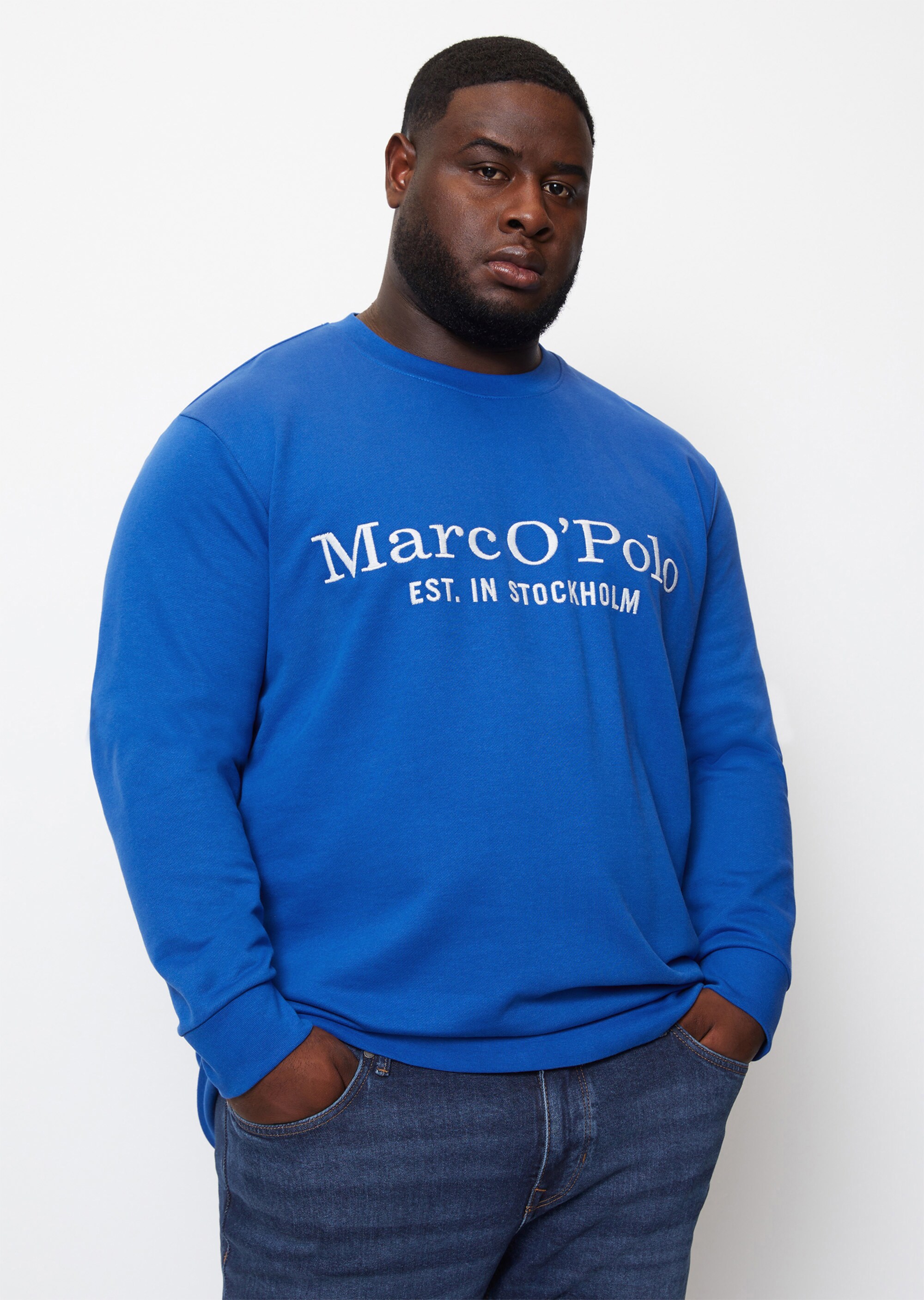 Sweatshirt regular aus reiner Bio-Baumwolle