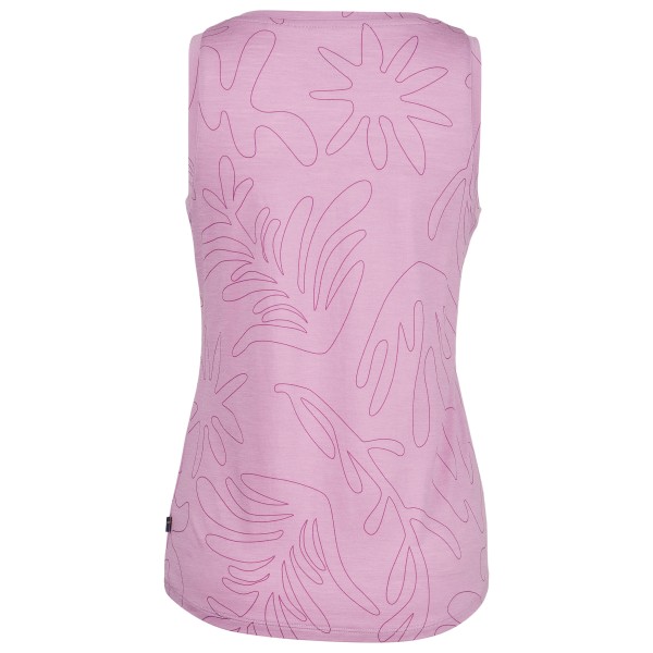Stoic - Women's Merino155 LaholmSt. Print Tank Flowers - Haut en mérinos