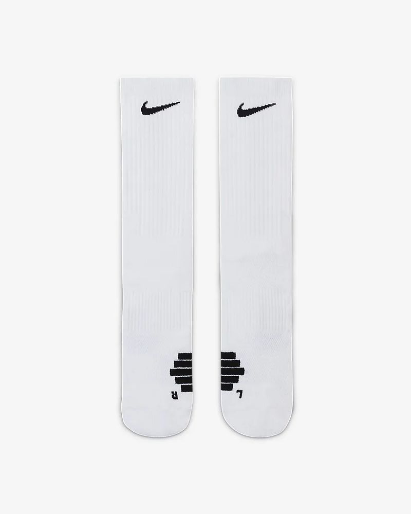 Chaussettes de basket Nike Elite Crew Blanc