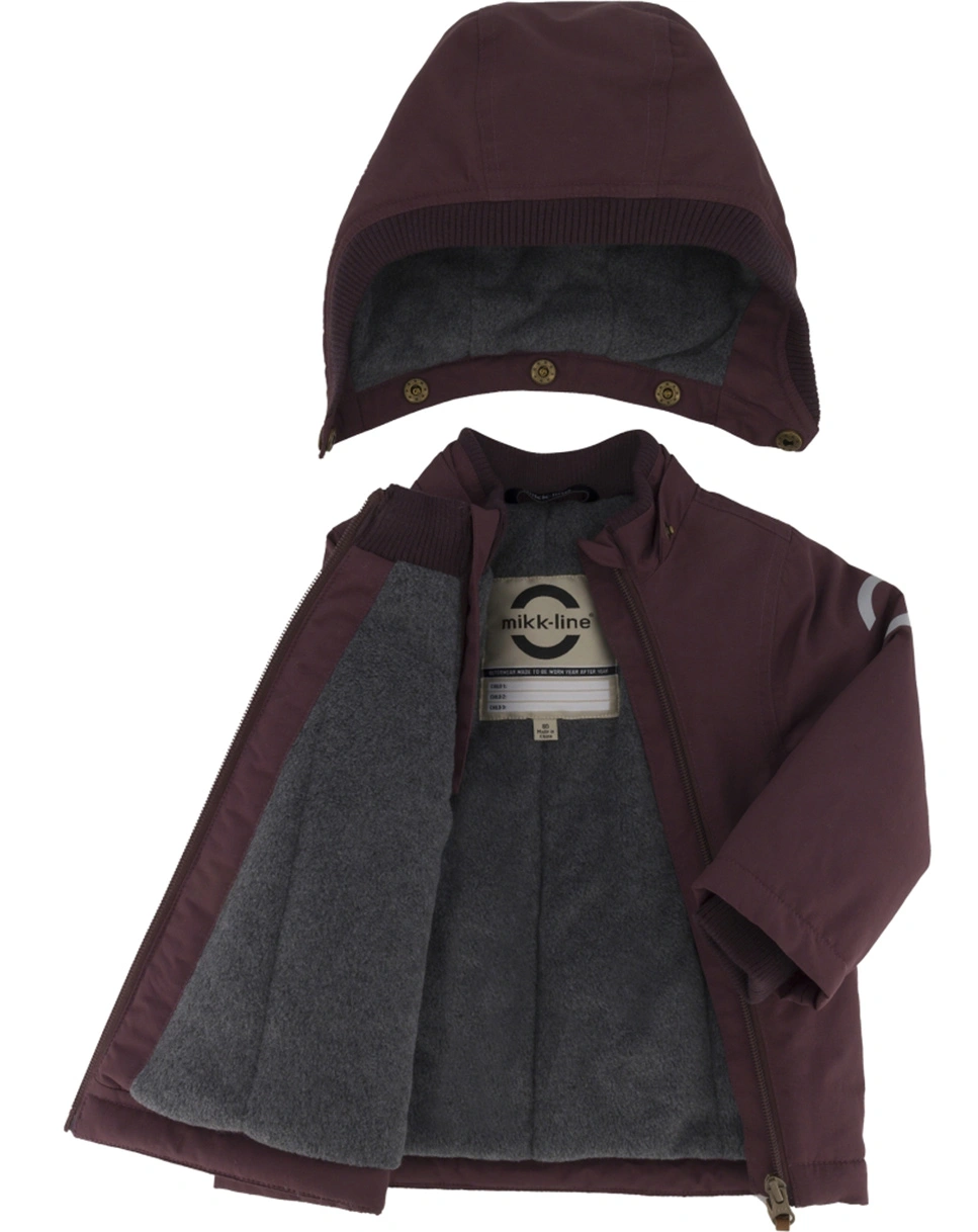Winterjacke MINI SOLID in huckleberry