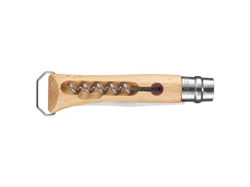 opinel Taschenmesser N°10 corkscrew knife & Bottle Opener Messer mit Korkenzieher und Flaschenöffner