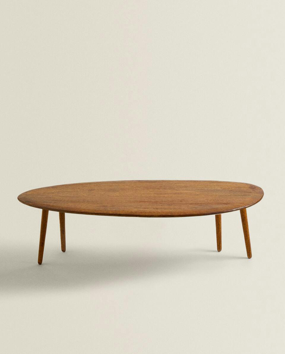 MESA DE MADEIRA COM BISEL