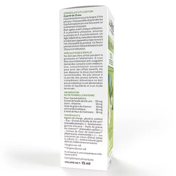 Spray antiestresse Arkorelax SOS da Arkopharma, frasco de 20 ml