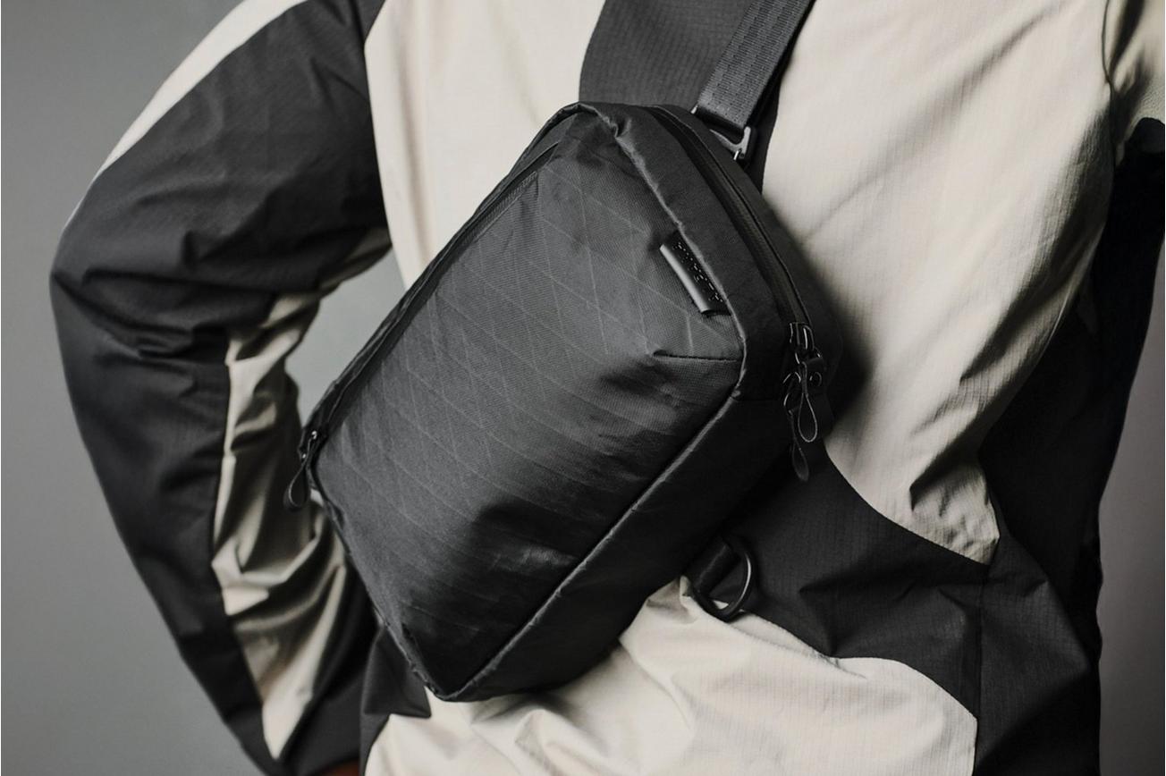 Alpaka Gear Elements Tech Case AD010490503 Dark Green, X-Pac VX21, tech-organizer en crossbodytas