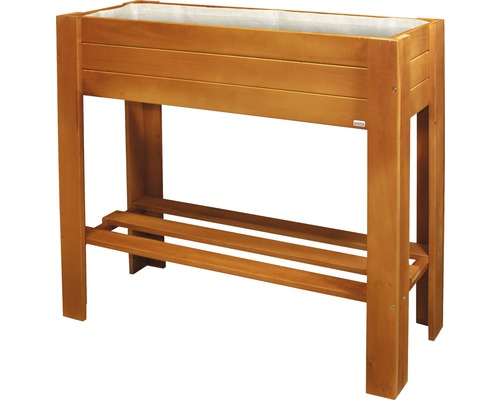 Verhoogd bed op palen Wagner System Green Box Light 83 x 34,5 x 70 cm kastanje