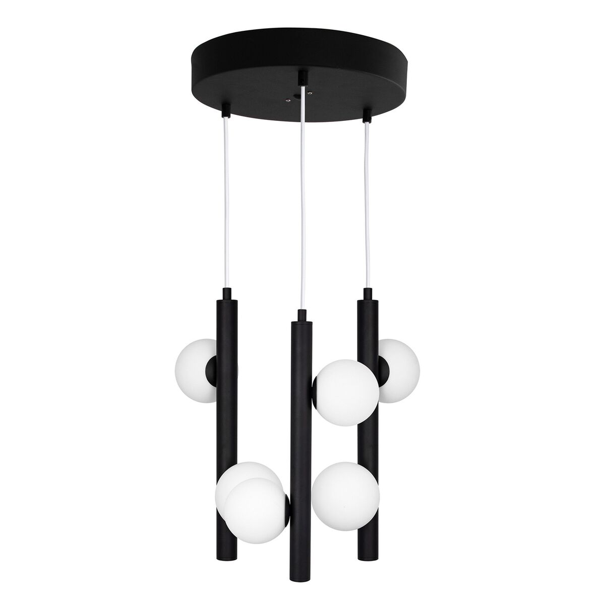 Pearl 3 pendel, svart