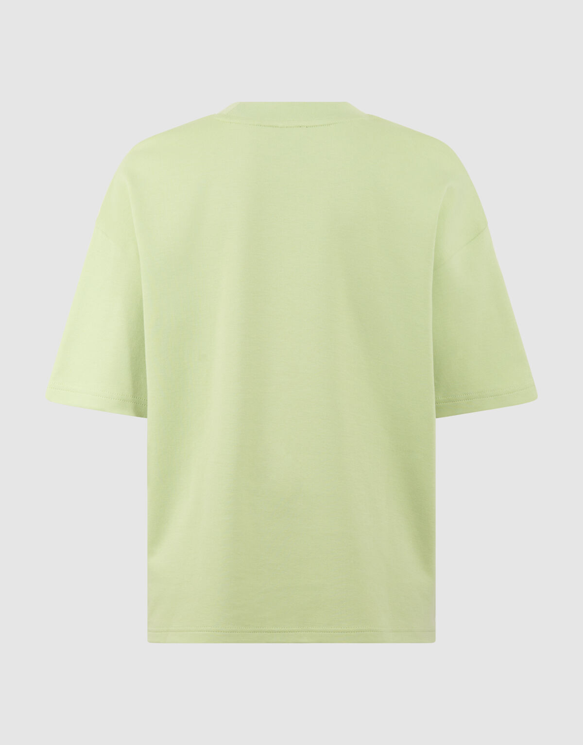 Sipping Artwork T-shirt Lichtgroen