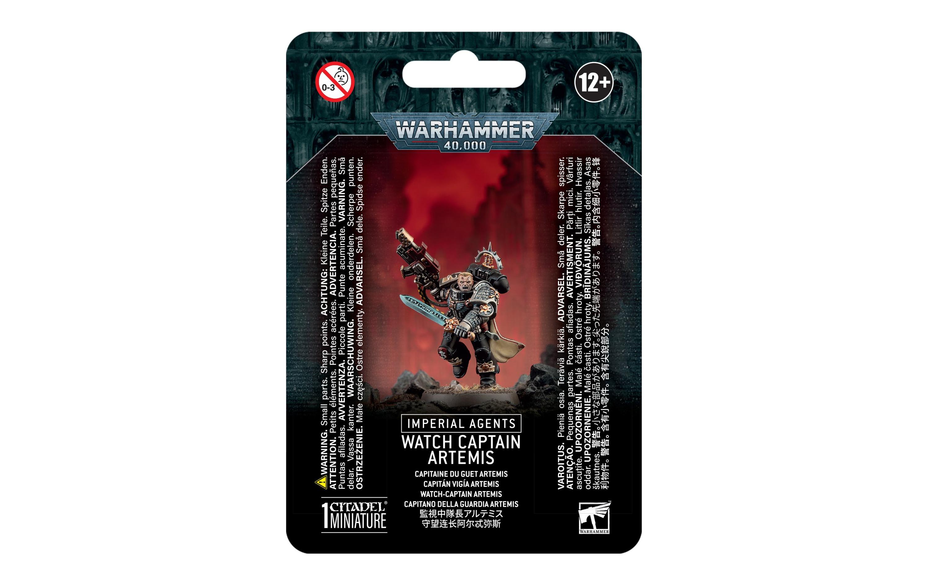 Figur Warhammer 40.000 Deathwatch Watch-Captain ArtemisWarhammer 40K Deathwatch Watch Captain Artemis