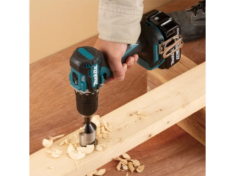 Makita DDF487RAJ - Bor/driver - ledningfri - 2-hastigheders - 40 N·m - 2 batterier - 18 - 36 V