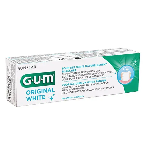 Pasta de dentes clareadora Gum Original White 75ml