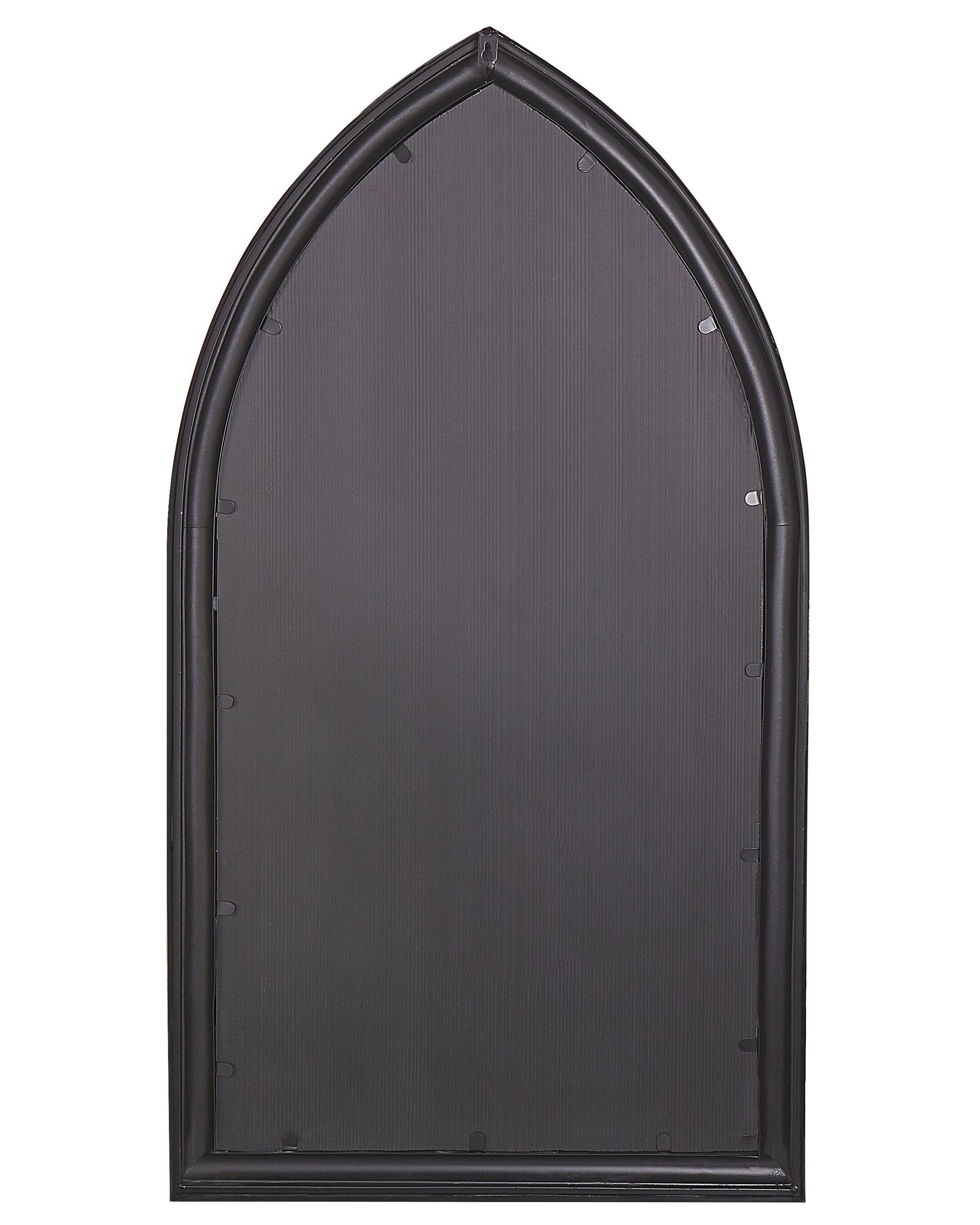 Wandspiegel TRELLY 62 cm 113 cm Metaal Zwart