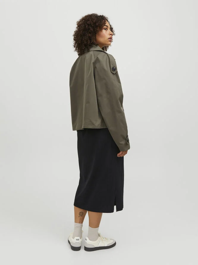 JJXX JXCARLIE SHORT TRENCHCOAT OTW SN Dusty olive