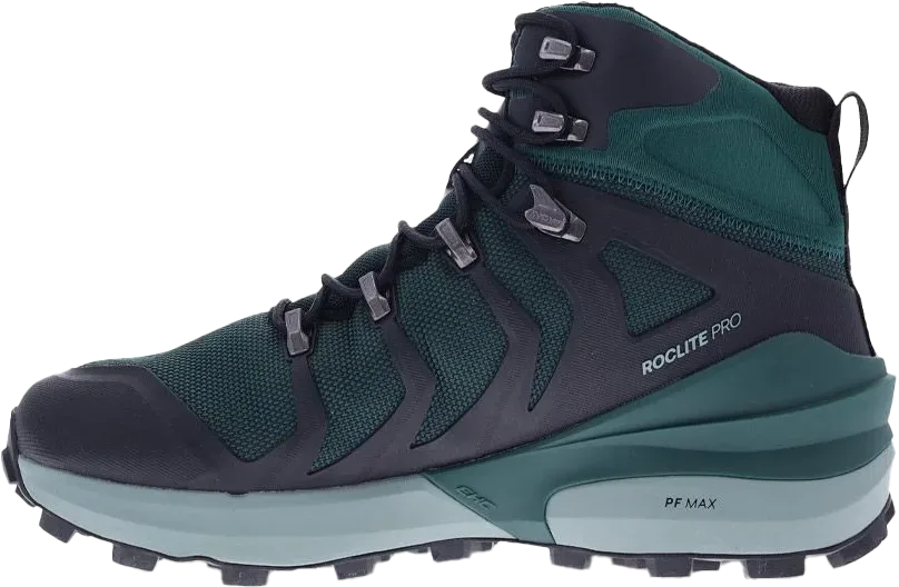 inov-8 Women's Roclite Pro Mid GORE-TEX Dark Green/Black
