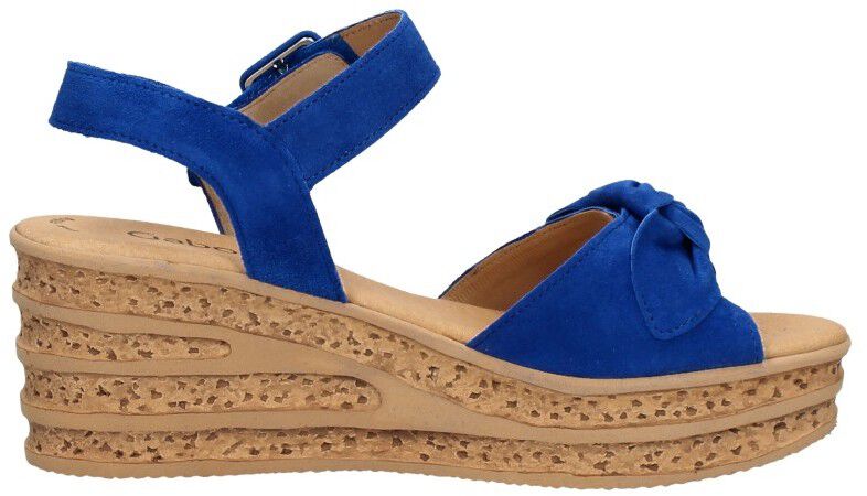 Gabor Sandalen Hak kobalt blauw