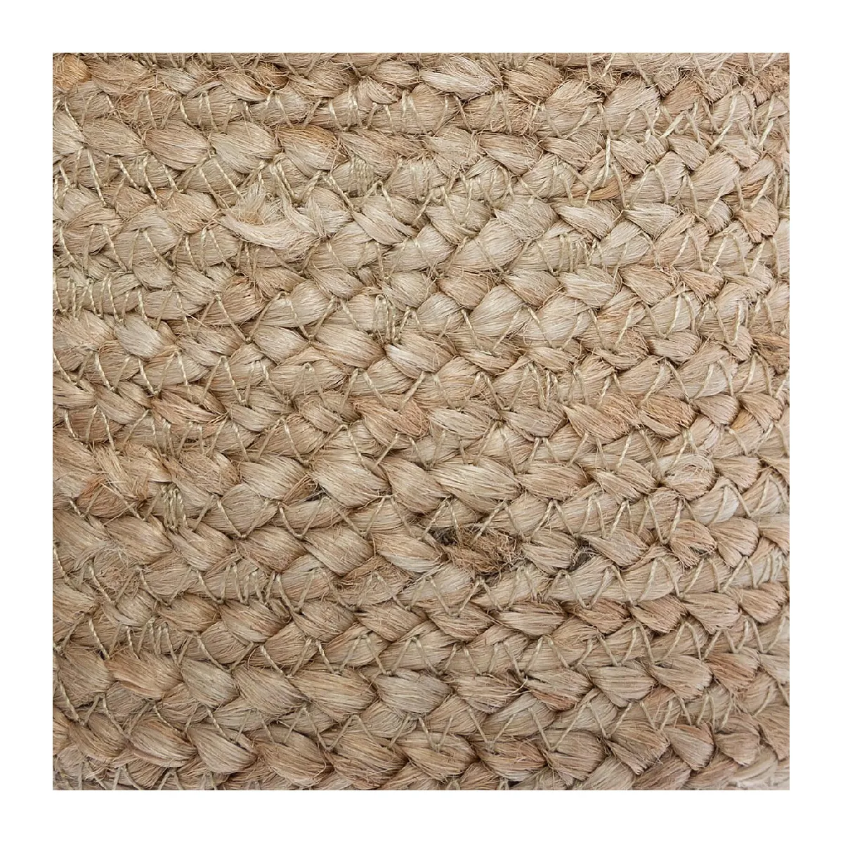 Atmosphera, Createur D'Interieur ATMOSPHERA Paniers Jute Marin Blanc x3
