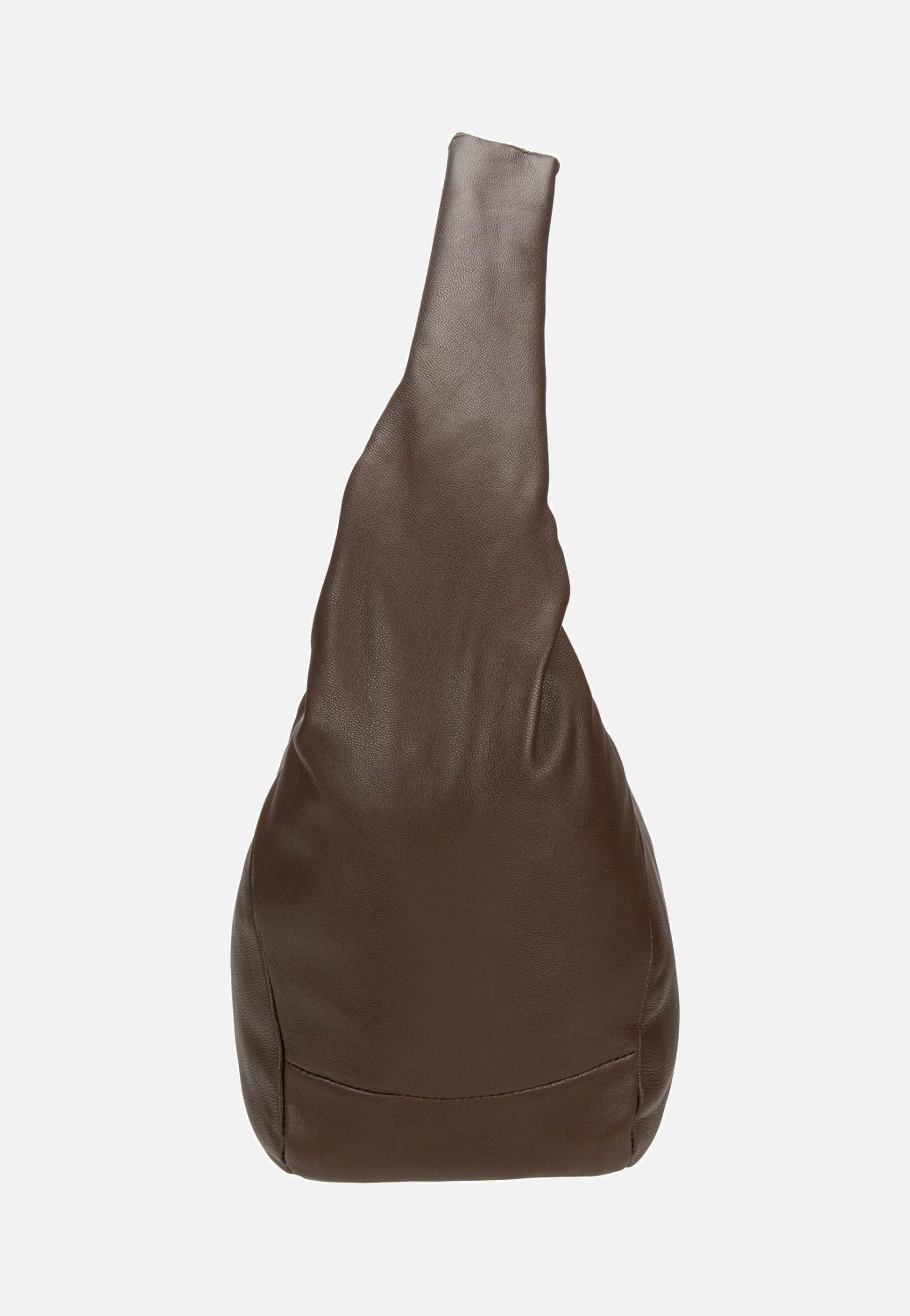 Farrah Hobo M Vintage Goat Roasted Coconut - Hobo Bag