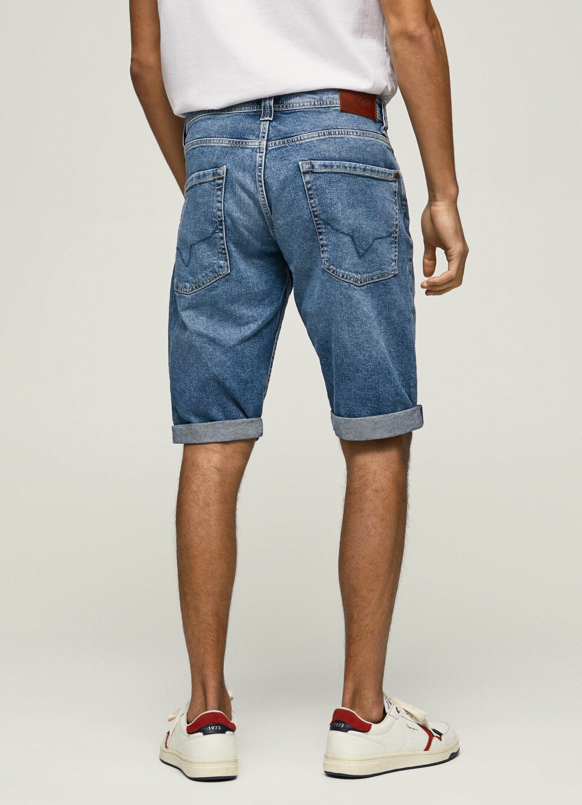 BERMUDA DENIM REGULAR CASH FIT - jeans