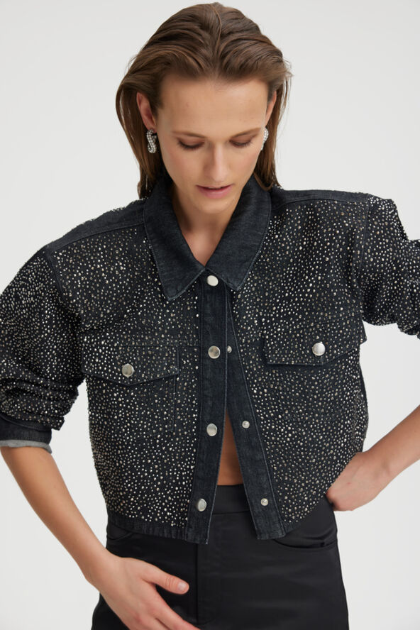 Gestuz NadivaGZ jacket Dark grey washed