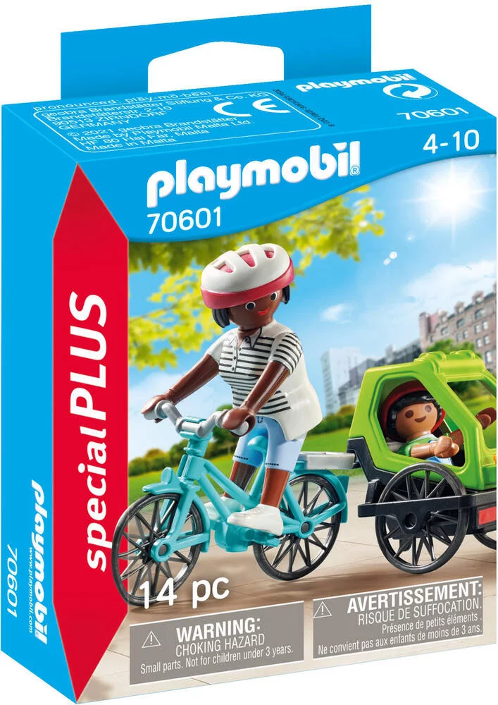 CYCLISTES MAMAN ET ENFANT - 70601