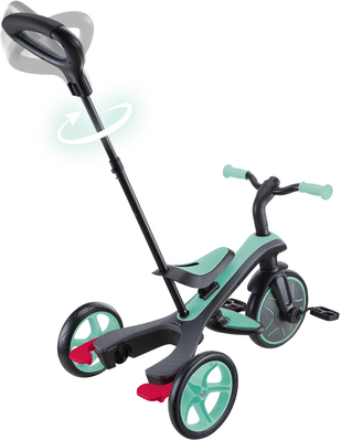 Globber Trehjulssykkel Explorer 4-in-1, Mintgrønn