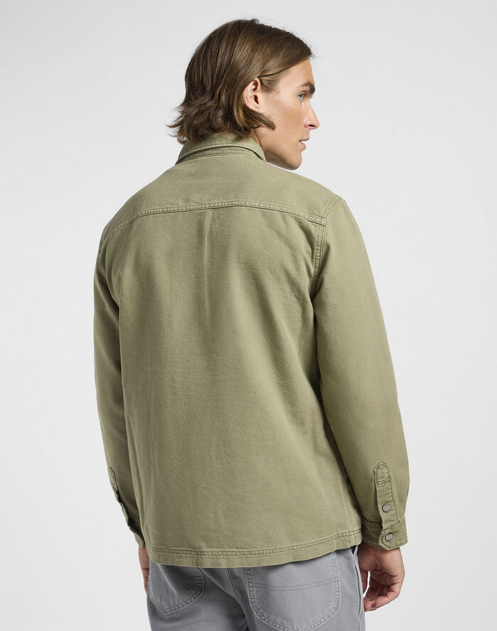 Lee WORKWEAR_OVERSHIRT MERCANTILE_GREEN Olv,sg,ms,htr,mlgrn,btlgr