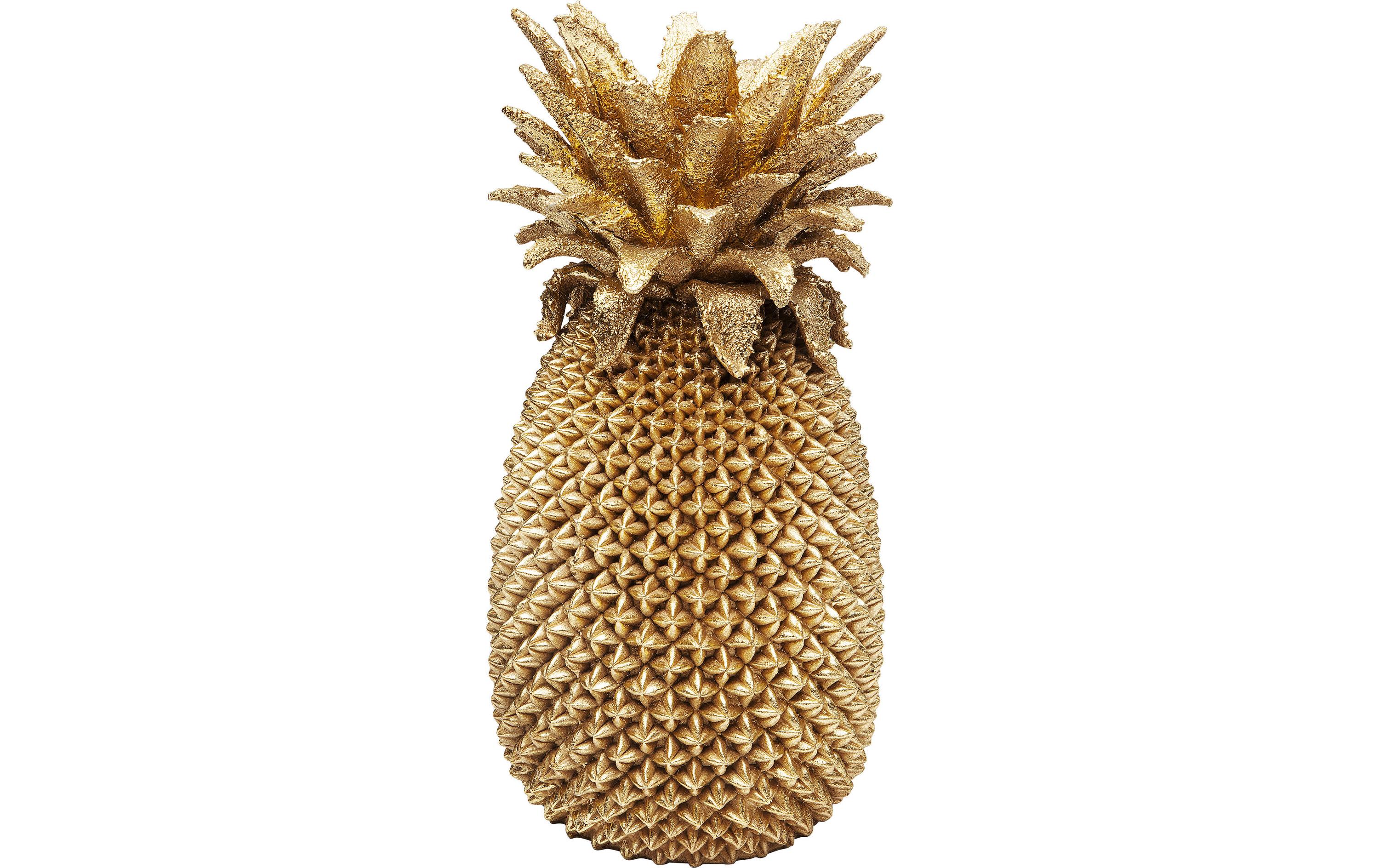 Vase Pineapple 50 cm, Gold<br>Elegante Blumenvase