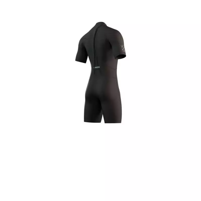 Combinaison néoprène MYSTIC Brand Shorty 3/2mm Bzip Flatlock Black