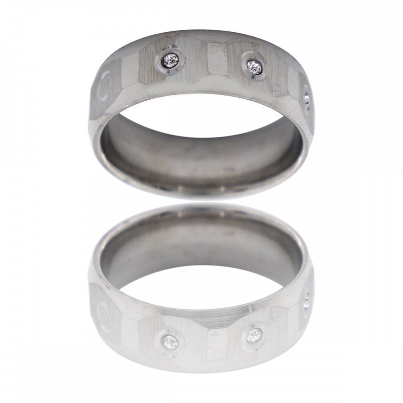 Bague Anneau pour Homme Acier QUERCUS