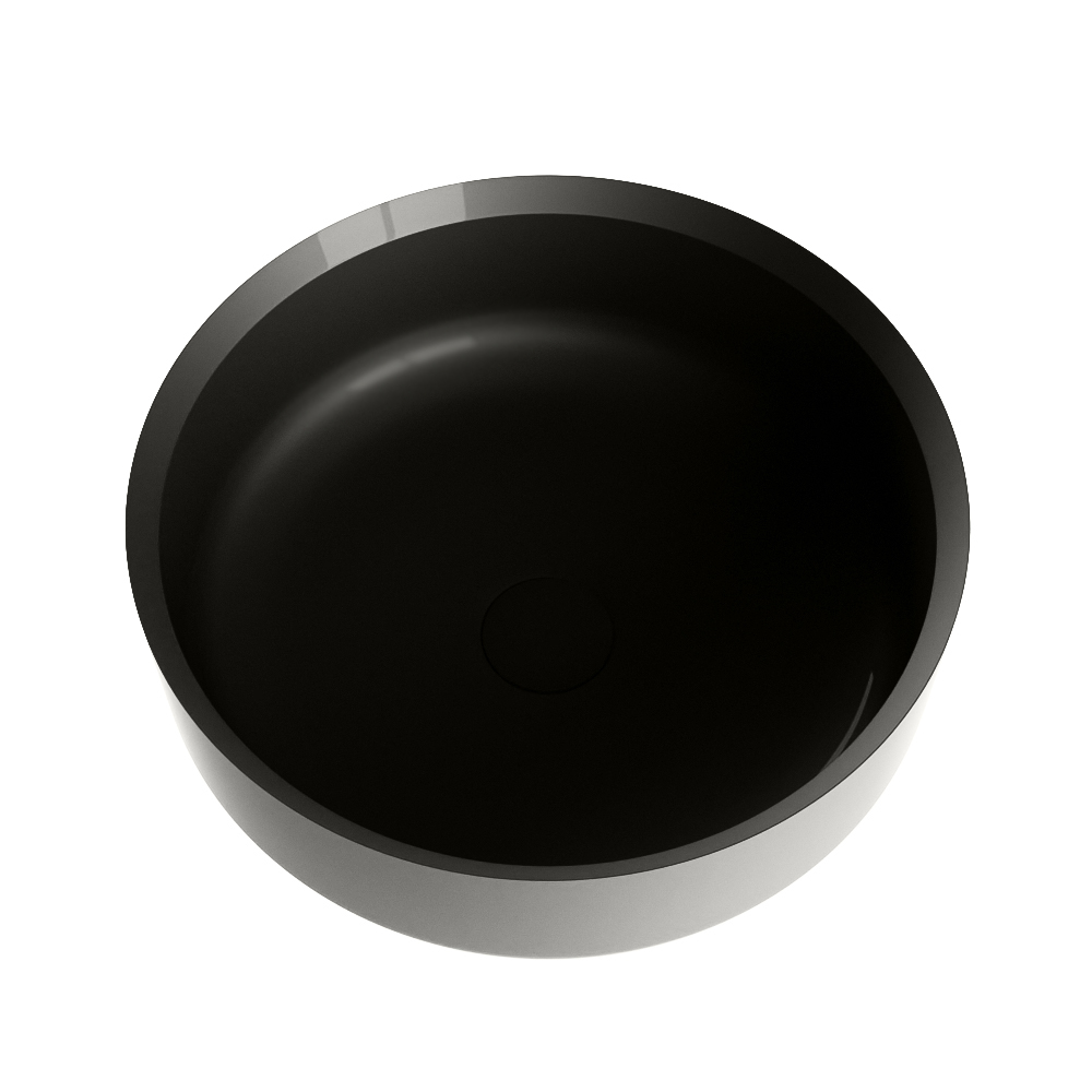Mondiaz Coss Solid Surface waskom 36cm urban