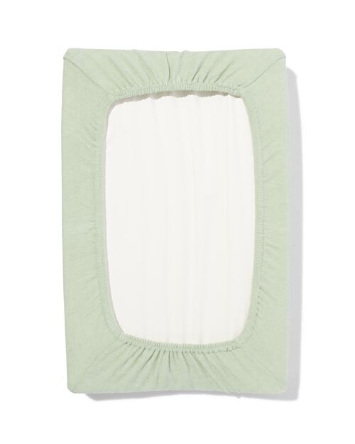 housse coussin à langer coton 50x70 vert