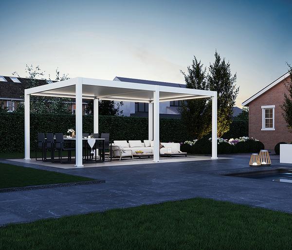 Weide Pergola LED E-Deluxe Plus 4x6, ca.