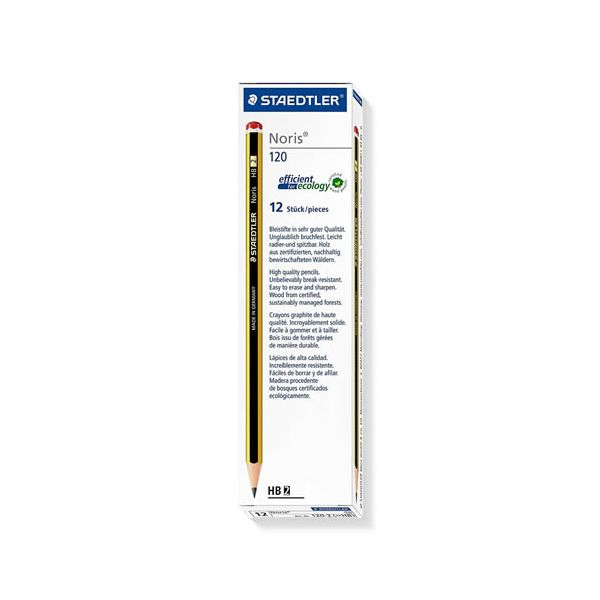 Staedtler Lápis Noris nº 2 HB 12 Un.