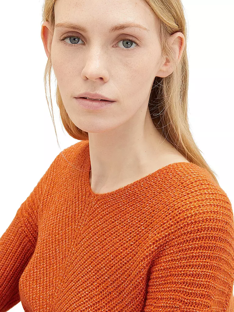 TOM TAILOR Pullover  orange