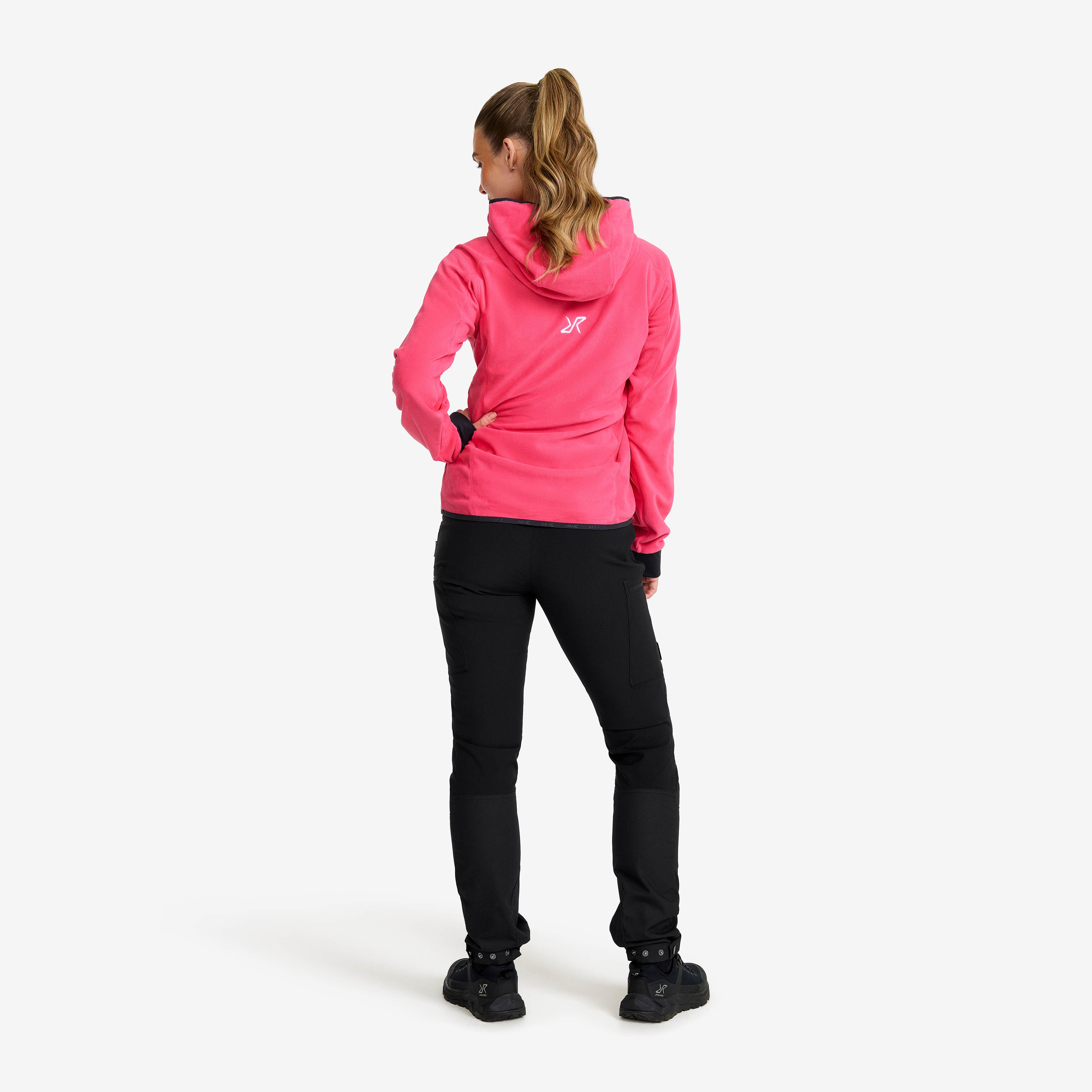 Trekker Hoodie Dame Fandango Pink