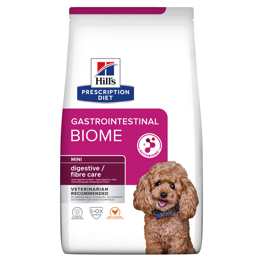 Hill's Prescription Diet Mini Gastrointestinal Biome Digestive Care - Hondenvoer veterinair - 3 Kilogram - kip