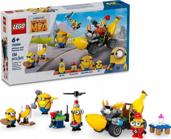LEGO Despicable Me 75580 Minions og bananbil