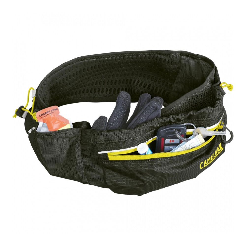 Camelbak ULTRA BELT 2L - Sac banane black/yellow