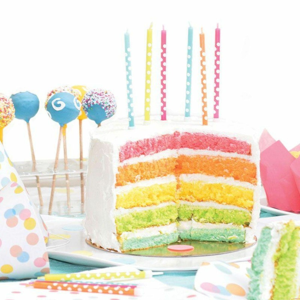 3 kits rainbow cake