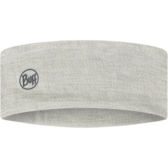 Buff Lightweight Merino Wool Stirnband Solid Cloud