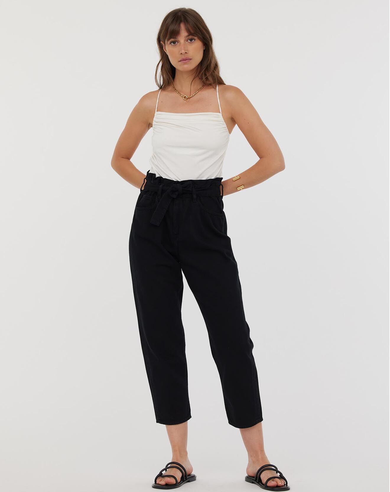 Acquaverde Jean large James noir
