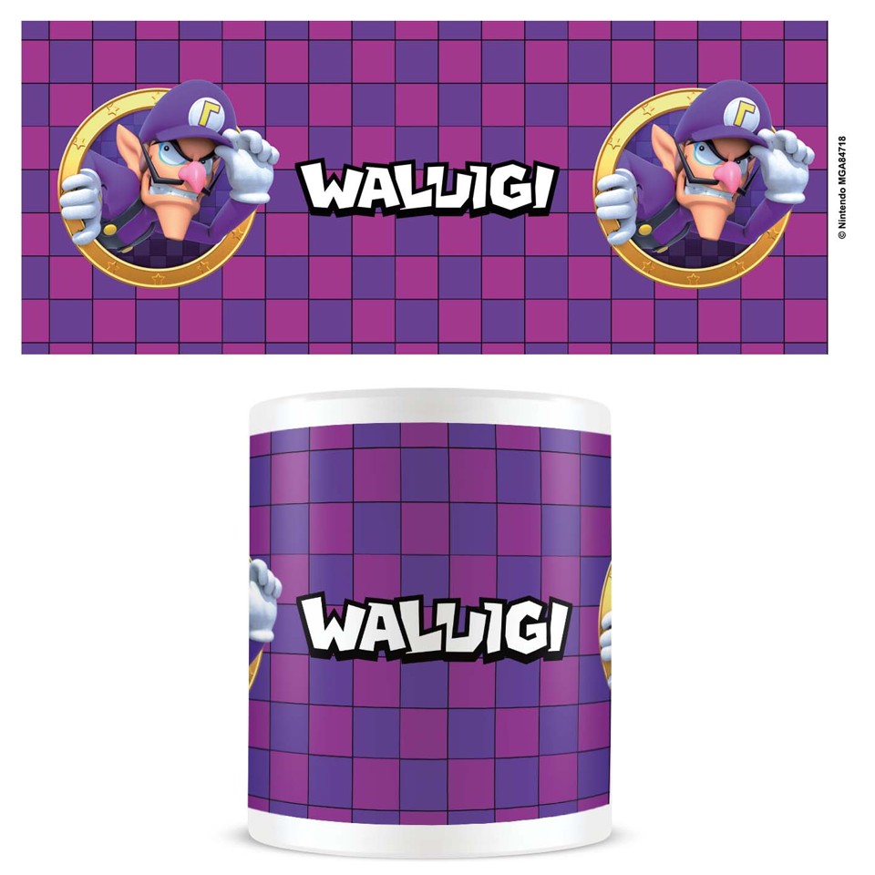 Pyramid International - Super Mario Krus (Waluigi 3D Port) - Hvid