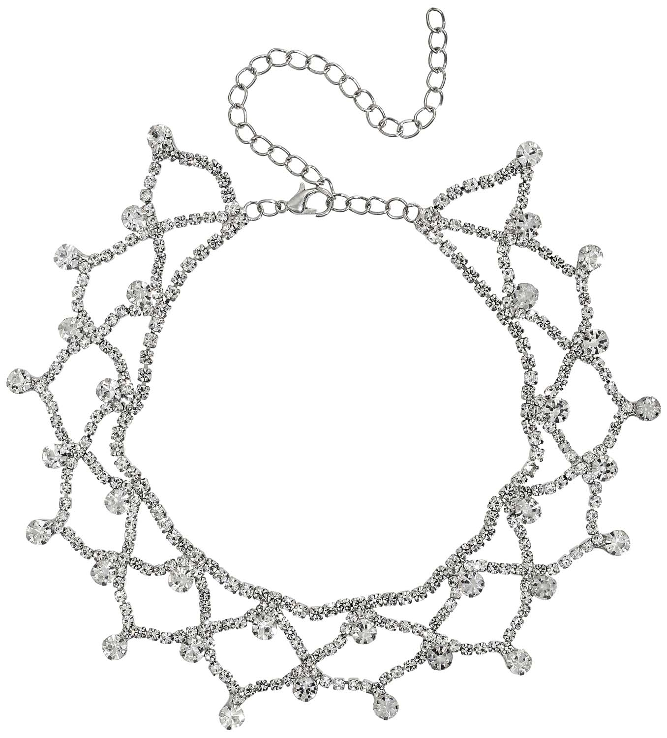 Choker - Silver Net