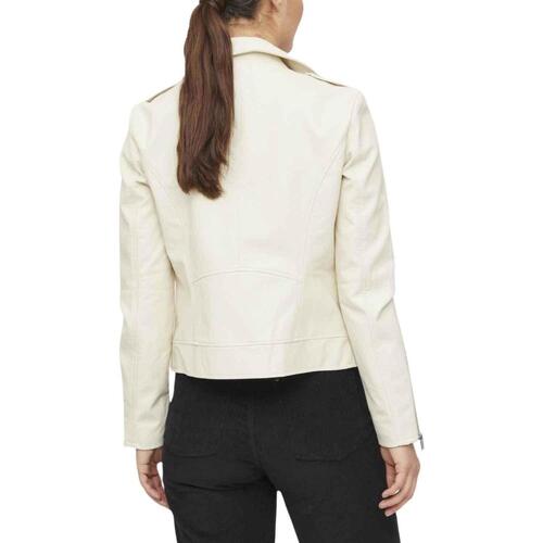 Vila - VICARA COATED JACKET Beige