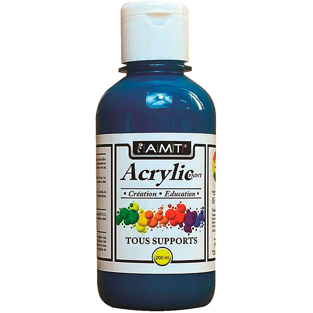 Peinture acrylique bleu canard 200ml