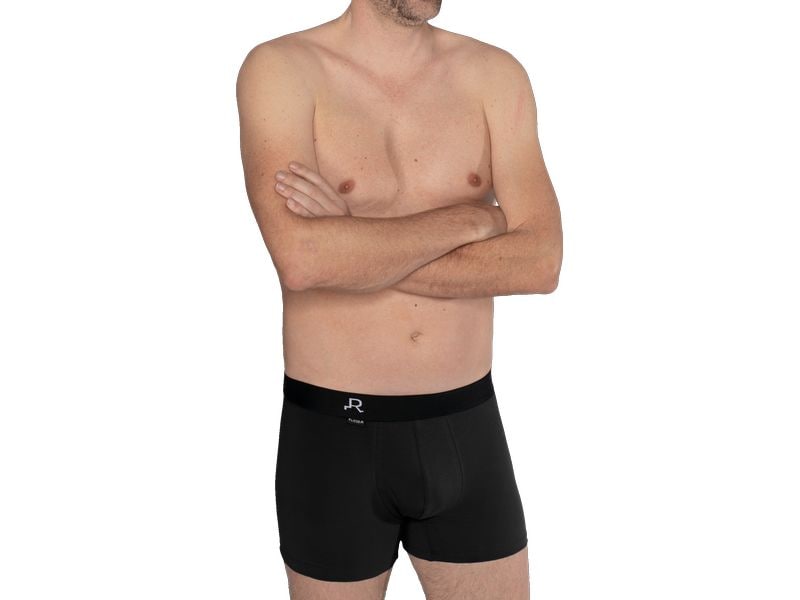 FLIZZER Unterhosen Trunk Der Gentleman 2er Pack Schwarz, S Herrenunterwäsche