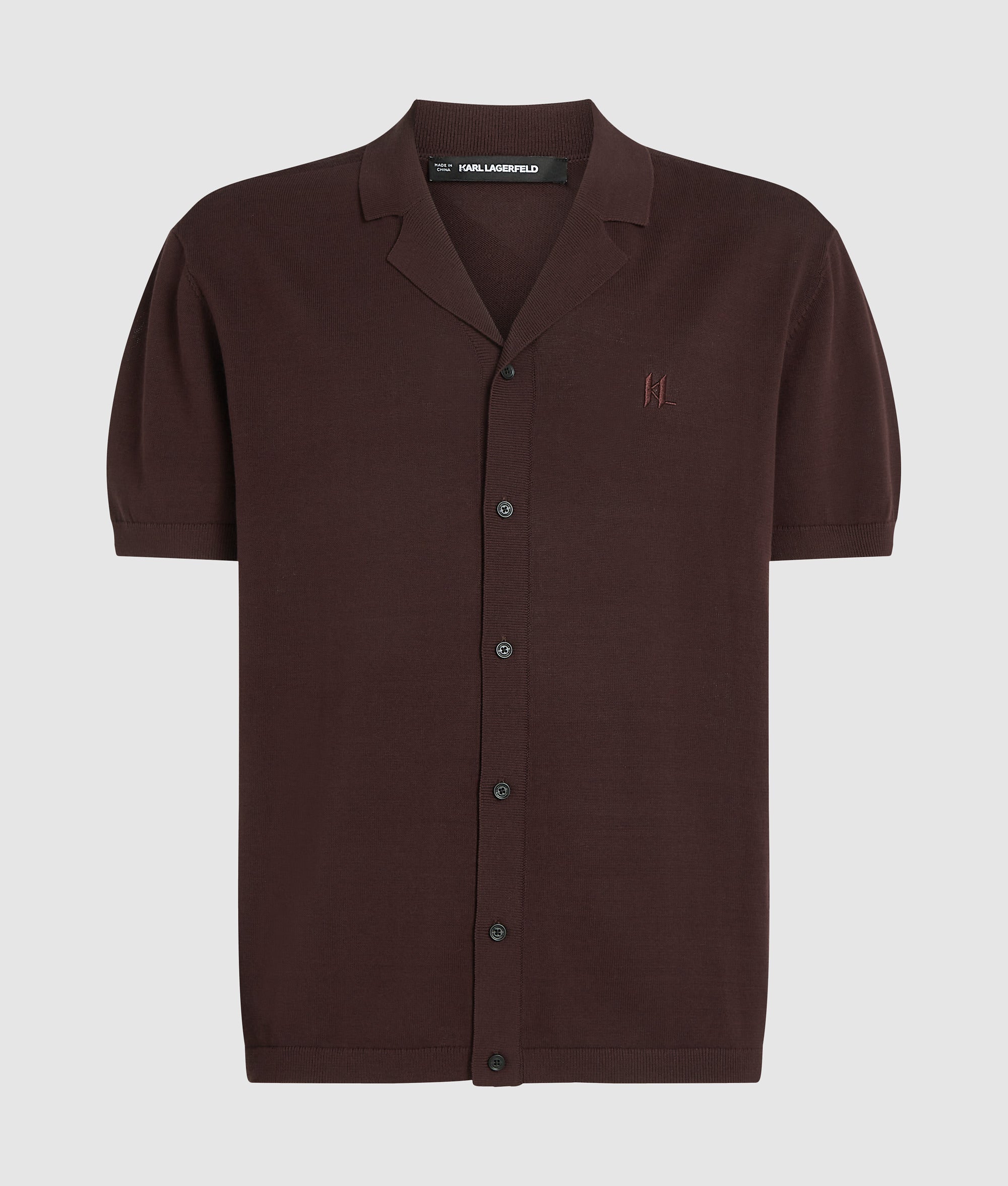 Gebreide polo met Monogram