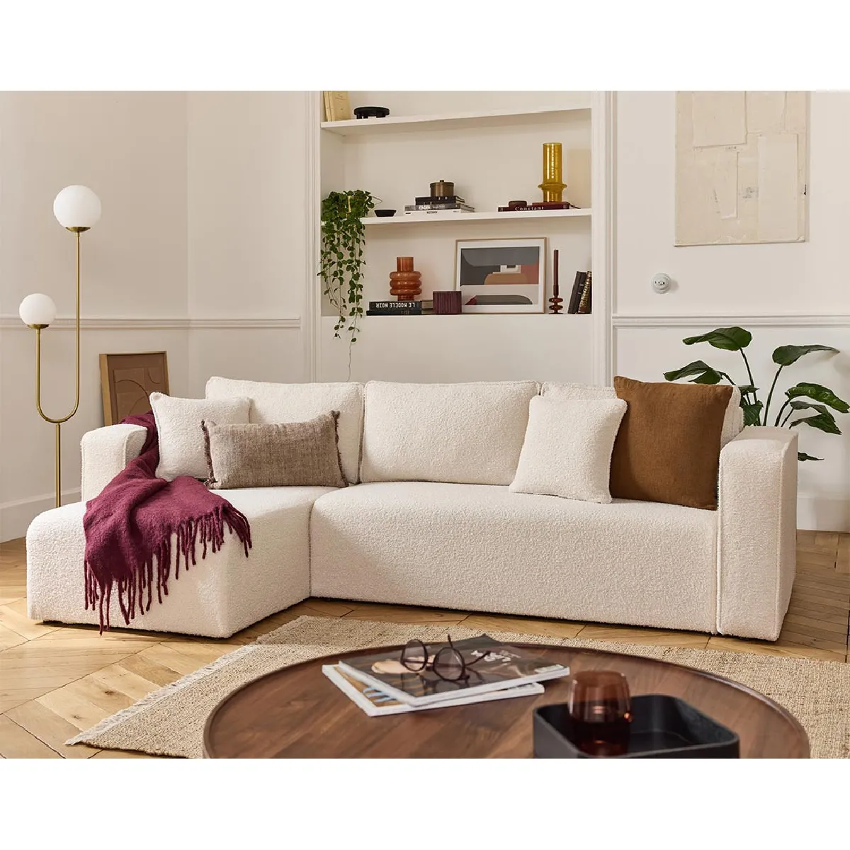 BESTMOBILIER Housse de canapé déhoussable Topaze