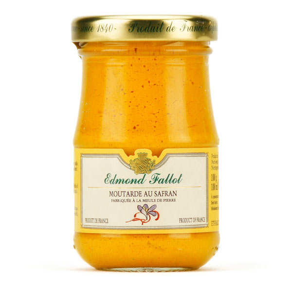 Moutarde de Dijon au safran